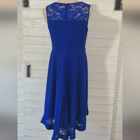 Gardenwed Cocktail Dresses High Low Lace Dress Size 2XL - Picture 4 of 8